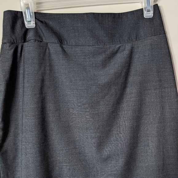 Talbots Dark Grey Wool Pencil Skirt Size 4 - Picture 6 of 11